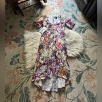 MARCHESA NOTTE Eyelet Asymmetrical High Photo 3