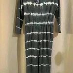 Women’s NWT Scoop Wide Neck Jumpsuit Gray Photo 1