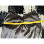 Vintage Slip Dress, Victorian, Grunge, Emo, Goth, Dark‎ Coquette,Whimsigoth Black Size M Photo 4