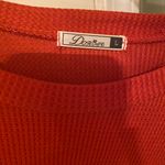 Dark Orange Lace Long Sleeve Size L Photo 1