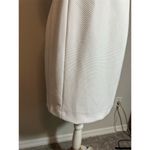 Pappagallo White Gold Embroidered Sleeveless Shift Dress One Size Size 6 Photo 4