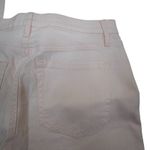 Loft  Womens 10 Mid Rise Pale Pink Skinny Jean NEW Photo 6