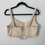 Crescent  khaki corset crop top size Large Photo 5