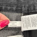 Madewell NWOT Faded Black (Black Calverley Wash) Relaxed Denim Raw Hem Shorts 29 Photo 11