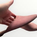 Madewell The Remi Mule in Pink Suede Photo 11