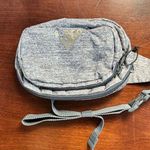 Adidas Grey Charcoal Space Dye Zipper Fanny Pack Crossbody Bag Photo 1