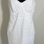 Forever 21  White Spaghetti Strap Mini Dress Photo 0