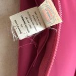 Vintage 80s Pink Victorian Maxi Wrap Dress With Union Label Size 8 Photo 7