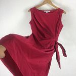 Diane Von Furstenberg  New Della Mini Dress Size 10 Wrapped Drape Tie Pink Barbie Photo 11