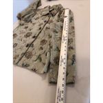 Studio Works Women Jacket 5 button Open Front Small Button-up Floral Feminine Photo 7