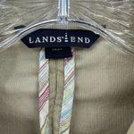 Lands' End  Green/Tan Corduroy Fitted Blazer 3 Button Size 10P Photo 2
