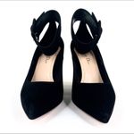 Christian Dior DIOR DIOROUND WEDGE SUEDE ANKLE STRAP PUMPS Photo 4