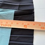 Athleta  Women's Teal Black Pleated Tank Top Size L Athleisure Workout Activewear Photo 5