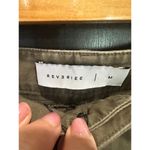 Reveriee Loose Green 100% Cargo Pants Medium Brown Photo 5