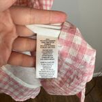 Beach Lunch Lounge Marcela gingham dress in Dusty Pink Photo 4