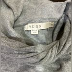 Reiss  Light Gray Knit Twist Neck Sweater Wool/Cashmere/Angora XS Photo 4