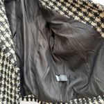 House of Harlow 1960 Black and White Checkered Blazer Size L Photo 6