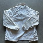 Ladies tgla White Corduroy Jacket/Shirt With Pockets. Size Medium Photo 7
