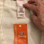 Faded Glory  NWT size large  beautiful cream cardigan with jeweled clasp Photo 7