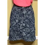 Christopher & Banks  Denim Paisley Shirt with Built in Shorts Photo 7