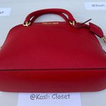 Michael Kors Flame Dome Satchel Purse Photo 6