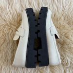 Franco Sarto White faux leather platform loafers Photo 4