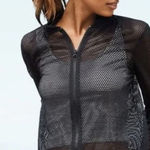 Victoria's Secret  Sport VSX Mesh Bomber Zip Up Jacket - Size L Photo 0