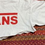 Vans REWORKED ASYMMETRICAL HAND CUT CROP TOP Photo 1