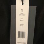 W118 By Walter Baker NWT Black Anne Dress Epaulet Sleeveless Dress Size Medium Photo 4