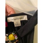 John Paul Richard size Large Black Top with colorful stone accents Photo 3