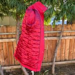 Kristen Blake Red Waterproof Hooded Parka size M Size M Photo 6