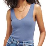 Reformation Ran Cotton Sweater Tank Photo 9