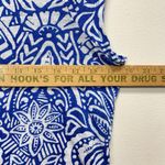 Rachel Zoe Medium 100% Linen Boho Indonesian Batik-Style Tropical Beach Coastal Photo 6