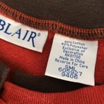 Blair Halloween Cardigan Top Scarecrow Pumpkin Retro Vintage Photo 2