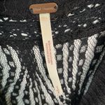 Free People  Spring Valley Black Thermal Lace-Trim Top W-128 Sz Small Photo 6