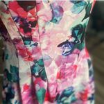 Eliza J Women's Floral Sleeveless Knee Length Dress Size 4 Multicolor Photo 4