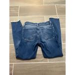 frame denim Frame le skinny de jeanne crop distressed denim jeans size 27 Photo 4