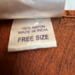 India Boutique rust embroidered embellished blouse Brown Size M Photo 4