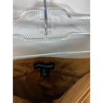 Cynthia Rowley Mustard Yellow Wool Button A line Academia Mini Skirt size 8 Photo 3