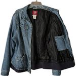 Dickies VTG.  Women’s zipper denim Jean trucker jacket. SZ. XL. Photo 2
