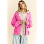 Davi & Dani nwt Side Slit Open Front Long Sleeve Cardigan Photo 4