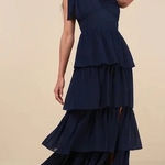 Lulus Elevated Vision Navy Blue One Photo 0