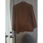 International Scene Brown Blazer, Women's Size 8, Wool Coat, Stylish Outerwear Photo 1