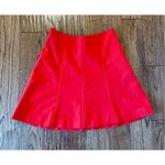 Loft SALE  orange flared mini skirt size 00 Photo 1
