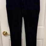 Pilcro ANTHROPOLOGIE  Women’s Navy Blue Corduroy High Rise Skinny Pants Size 27 Photo 0