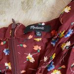 Madewell Button Front Romper In Painted Carnations Photo 5