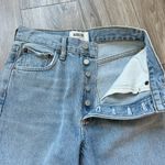 AGOLDE High Rise Light Wash Parker Straight Leg Jeans Size 24 LIKE NEW Photo 5