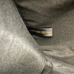 Carolina Herrera Good Girl Black Velvet Bag with Gold Hoop Handle Photo 5