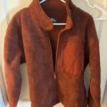 Eddie Bauer  Warm Brown Sherpa Jacket Photo 0