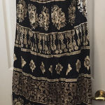 FINAL MARKDOWN Ladies hot stuff boho style skirt medium Black Photo 0
